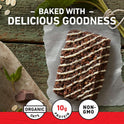 CLIF BAR - Energy Protein Bars - Cool Mint Chocolate with Caffeine - Made with Organic Oats - Energy Bars - Non-GMO - (10 Pack)