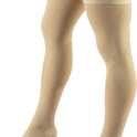 Truform 20-30 mmHg Compression Stockings, Thigh High, Beige, Large, Unisex
