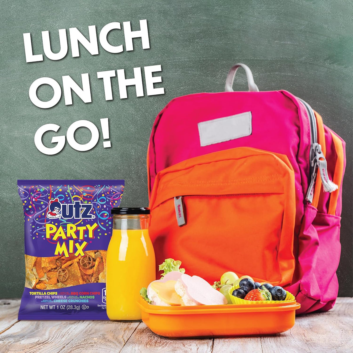 Utz Snack Variety Pack Individual Snacks, Includes Potato Chips, Cheese Curls, Popcorn, and Party Mix, Crunchy Travel Snacks for Lunches, Vending Machines, and Enjoying on the Go (Pack of 42)
