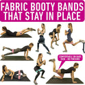 Resistance Bands for Working Out with 4 Booty Bands Set