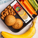 RITZ Peanut Butter and Cheese Sandwich Crackers Variety Pack, Lunch Snacks, 32 Snack Packs (6 Crackers Per Pack)