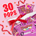 Ring Pop Purple Easter Candy Lollipops, 30Ct Bulk Individually Wrapped in Very Berry Punch Flavor, Full Size, Fun Hard Candy For Birthday Parties, Easter Basket Stuffers, Egg Fillers, Party Favors
