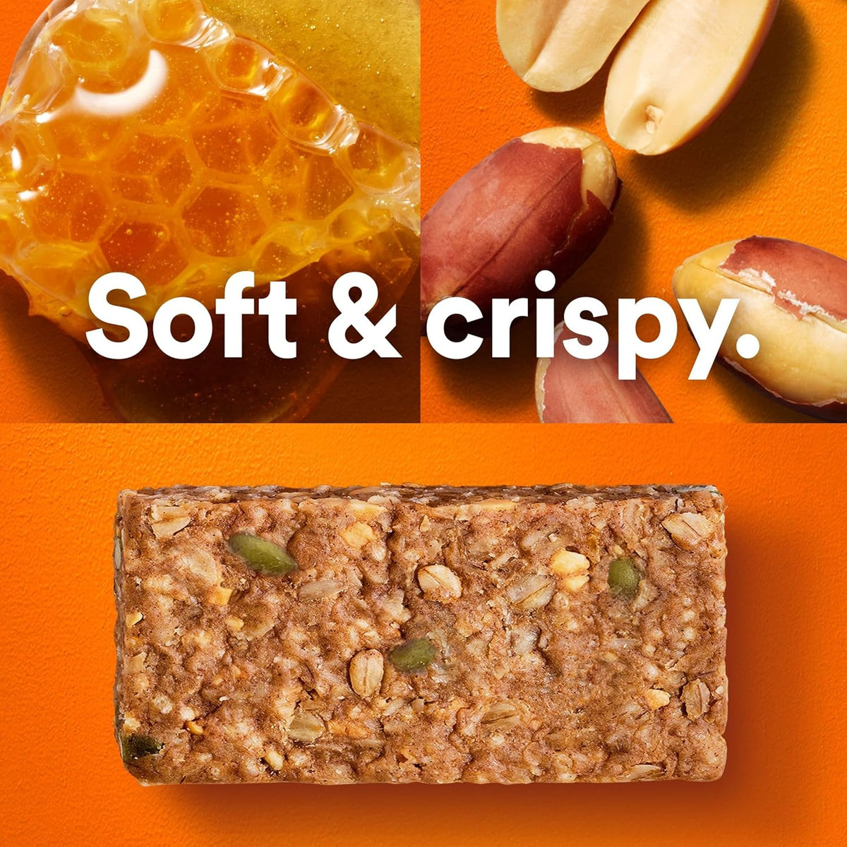 RXBAR Nut Butter and Oat Protein Bars, Protein Snacks, Snack Bars, Honey Cinnamon Peanut Butter, 23.2oz Box (12 Count)
