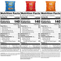 SunChips 100% Whole Grain Chips, Variety Pack, 1 oz Bags, Pack of 40, No Artificial Flavors, No Colors from Artificial Sources