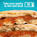 Legendary Foods 22g Protein Pastry 0g Added Sugar, Low Carb, Gluten Conscious, Keto Snack, Ideal for Glucose Management, Includes Whey Protein Isolate, 8 Pack Frosted Cinnamon