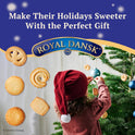 Royal Dansk Danish Butter Cookies, Premium Assorted Cookies in a Gift Tin, Great for Sharing and Gifting, 24 oz