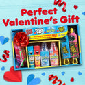 Candy Variety Pack, 18Ct Assorted Valentine's Candy Lollipops, Bulk Individually Wrapped Ring Pop, Push Pop, Baby Bottle Pop & Juicy Drop, Birthday Party Favors, Valentine's Gifts, Kids Goodie Bags