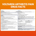 Voltaren Arthritis Pain Gel for Topical Relief with Diclofenac - 100g and 20g Tubes
