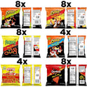 Frito-Lay Flamin' Hot Mix, Variety Pack, 3.34 Pounds, (Pack of 40), Packaging May Vary
