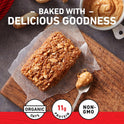 CLIF BAR - Energy Protein Bars - Crunchy Peanut Butter - Made with Organic Oats - Energy Bars - Non-GMO - (15 Pack)